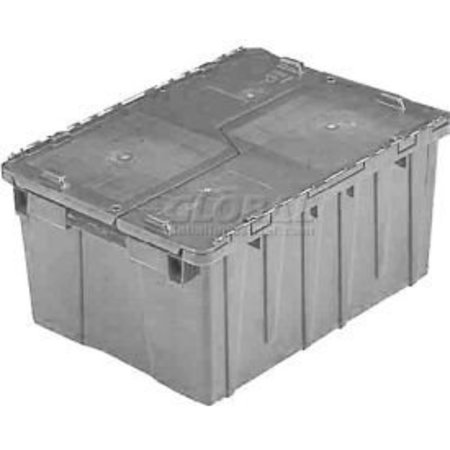 LEWISBINS ORBIS Flipak® Distribution Container FP06 - 15-3/16 x 10-7/8 x 9-11/16 Gray FP06-GY